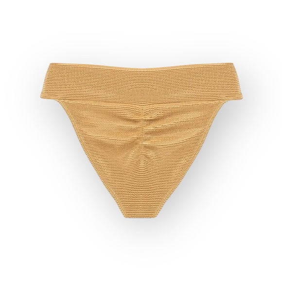 new Montce ☀︎︎ Tamarindo Ruched Scrunch Butt Bikini Bottom ☀︎︎ Goldie ☀︎︎ Small - Picture 5 of 16
